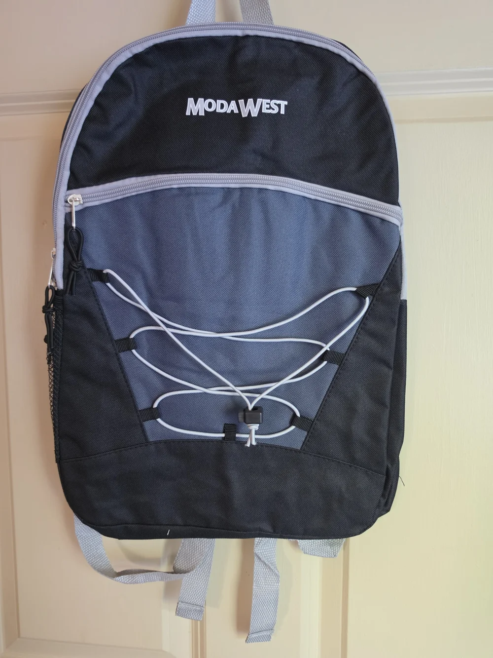 Gray and Lime Green Men’s Backpack - Sport Daypack